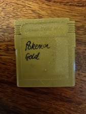Pokemon Gold Version GB- Label
