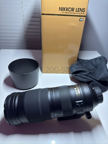 Nikon 200 500mm 5 6e - nikon, ed