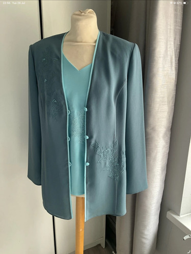 Jaques vert jacket and blouse - vert,