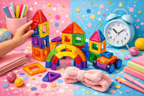 Magnetic cube stem - cube, toy
