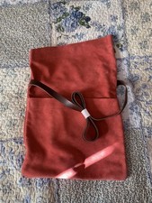 Women’s Soft Suede & Leather Red Cross Body Bag Never Used