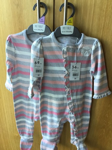Mothercare girls babygrow bnwt - girls,