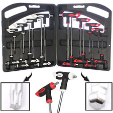 T Handle Screwdriver Set Torx Metric Hex Allen Key Long Star Security Tool CR-V