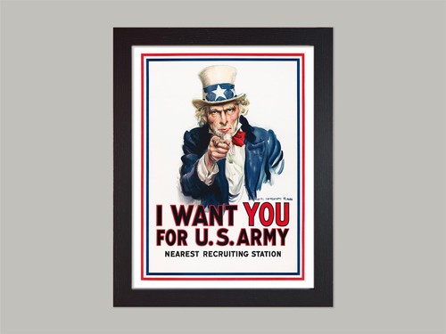 Vintage army recruitment - vintage,