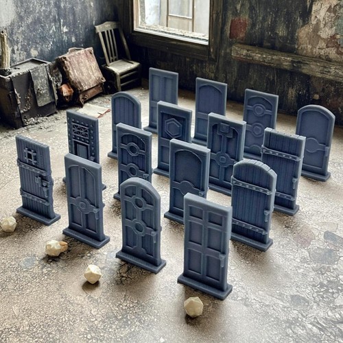 Tabletop miniature door - miniature,