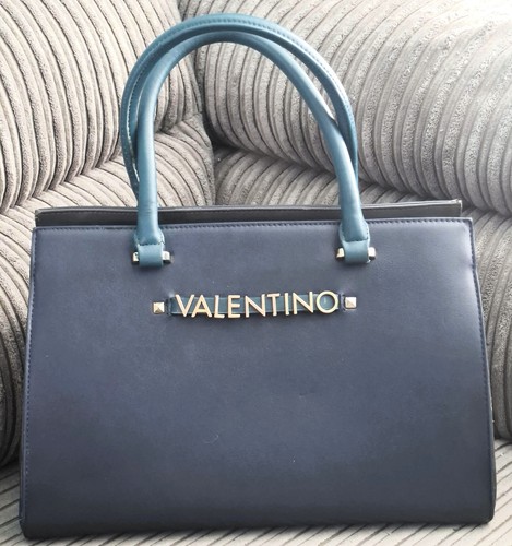 Valentino large navy grey - valentino,
