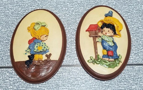 Vintage pair 1970s oval - vintage,