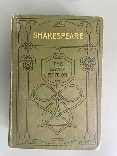 Shakespeare the savoy edition - the,