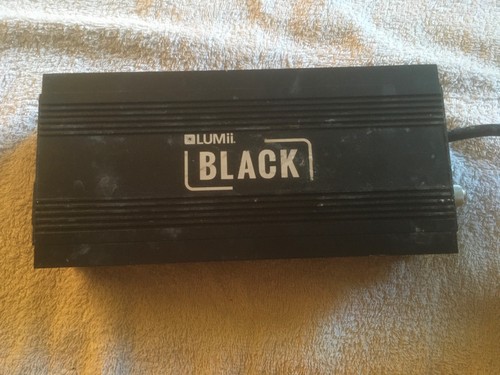 Lumii black digital ballast - black,