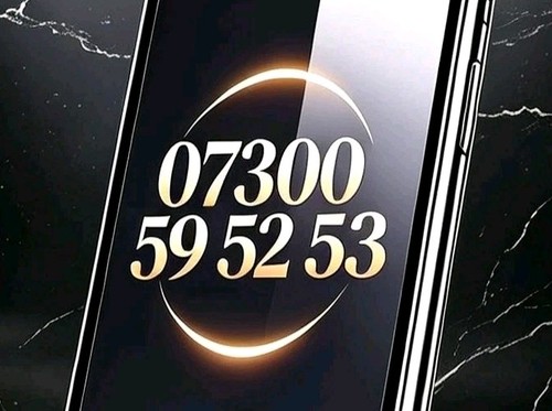 Vip gold number - sim, card