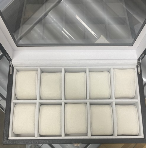 Glass topped soft cushion - glass,