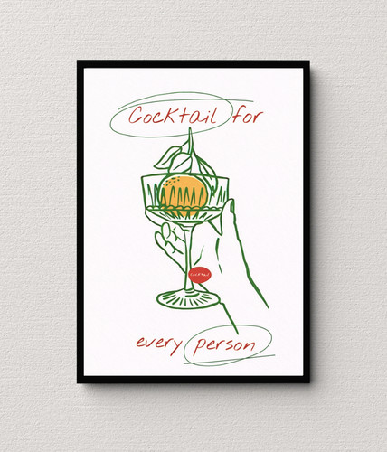 Cocktail wall art collection - cocktail,