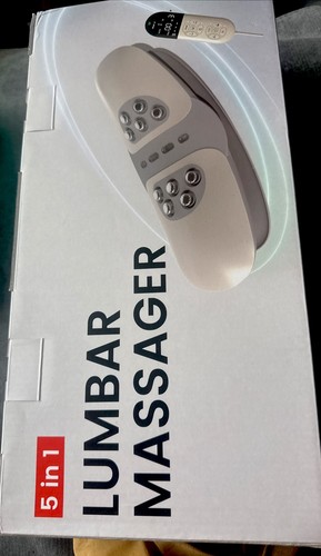 New lumbar massager - new,