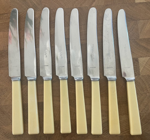Set faux bone handled - 8,
