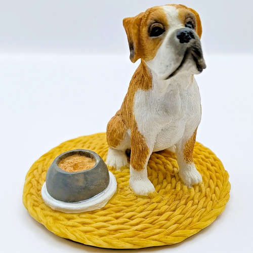 Boxer dog figurine - boxer,