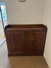 Antique vintage cabinet dresser base Mahogany