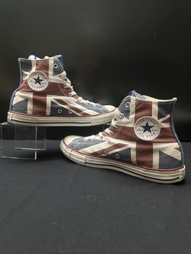 British flag converse - british,