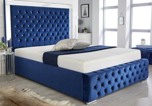 Mirror bed frame all - frame, in