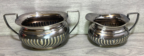 Antique silver plated milk - silver, jug