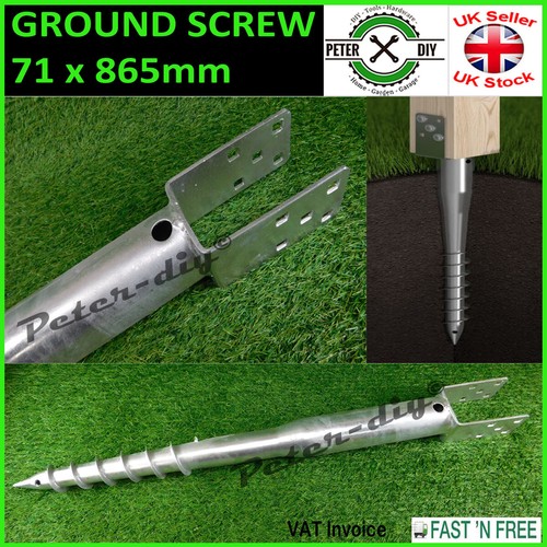 Ground screw hevy duty - screw, post