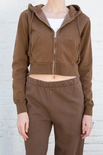 Brandy melville crystal hoodie - brandy,