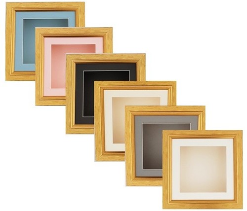 Deep box antique gold - 3d,