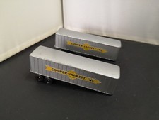 M131-MATCHBOX MAJOR PACK No9 INTER-STATE DOUBLE FREIGHTER TRAILERS ONLY