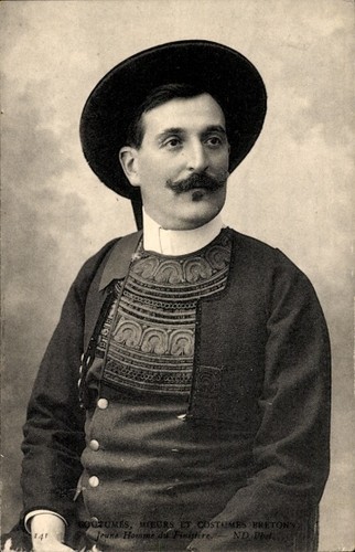 Postcard jeune homme - postcard, du