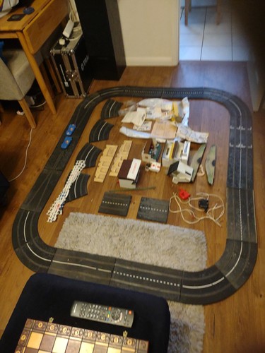 Vintage 1960s scalextric set - vintage,