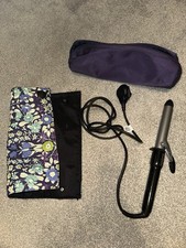 BaByliss Hair Curlers And GHD Purple Floral Heat Proof Case Set