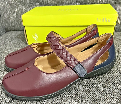 Hotter shake maroon navy - ☆hotter, maroon-navy