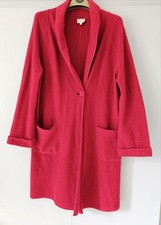 East Women's Red Boiled Wool Jacket Size UK  12