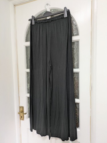 Black palazzo pants size - pants,