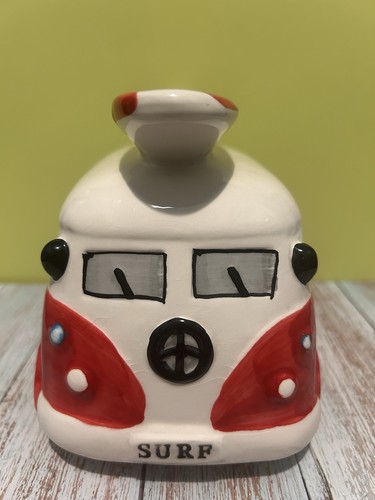 Stunning retro red white vw - red&,