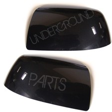 BLACK DOOR WING MIRROR COVERS