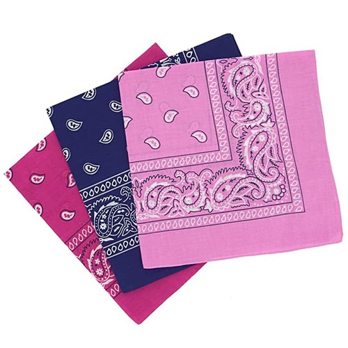Kav 55x55cm set bandanas - of, 3