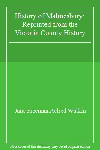 History malmesbury - history, of