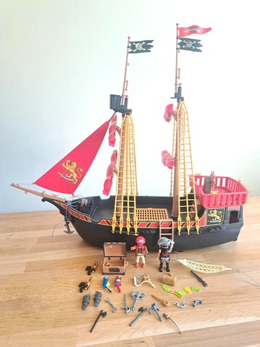 5736 playmobil pirate ship - pirate,