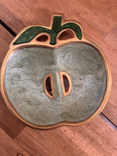 Brass apple shaped trinket