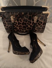 Leopard Print Handbag and
