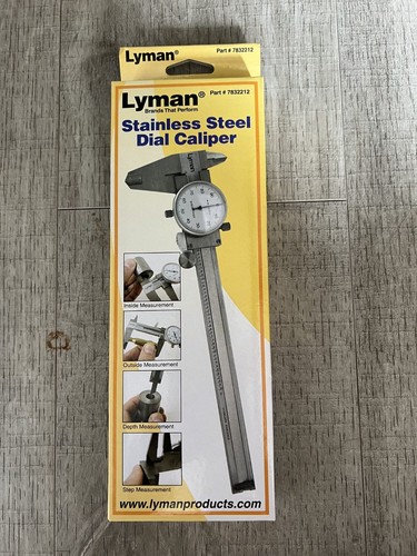Lyman dial caliper stainless - lyman,