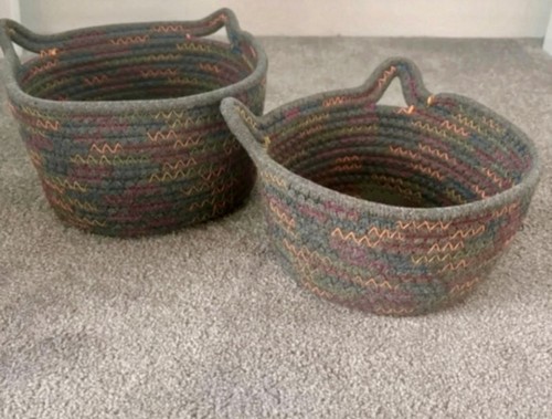 Pair multi coloured storage - multi-coloured,