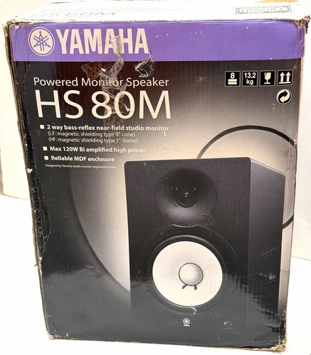 Yamaha hs80m powered - 8”,