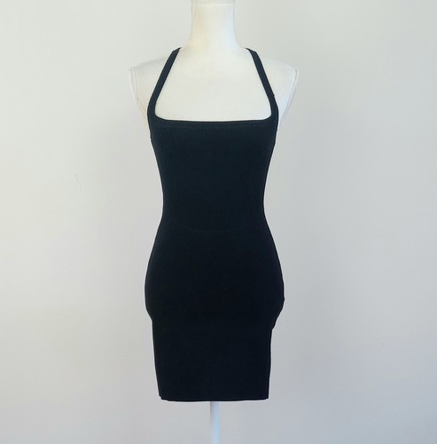 Jacquemus black halter - 36/us,