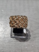 9ct Yellow Gold  4 Row Heavy