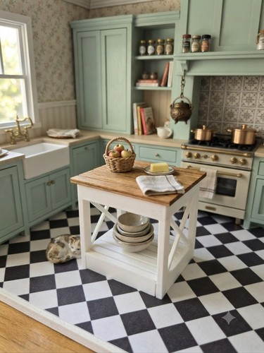 Scale kitchen table - scale,