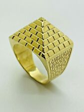 9ct Yellow Solid Gold Pyramid