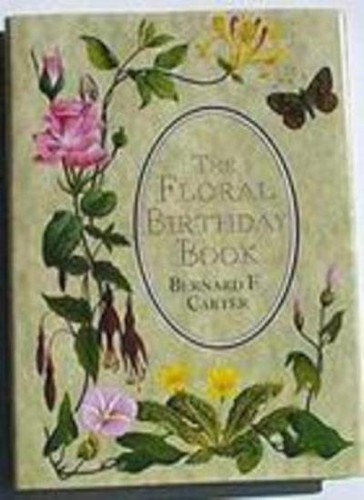 Floral birthday book - birthday, book,bernard