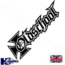 Old school sticker - old, decal