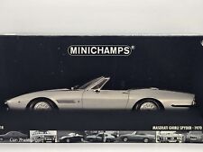 Maserati Ghibli Spyder - 1970 - MINICHAMPS 1:18